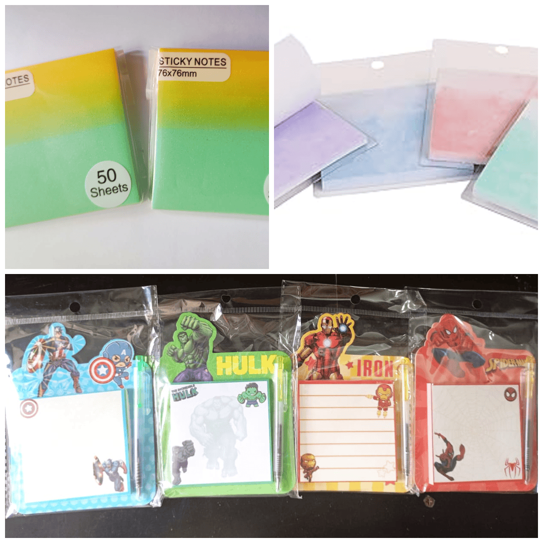 Sticky notes