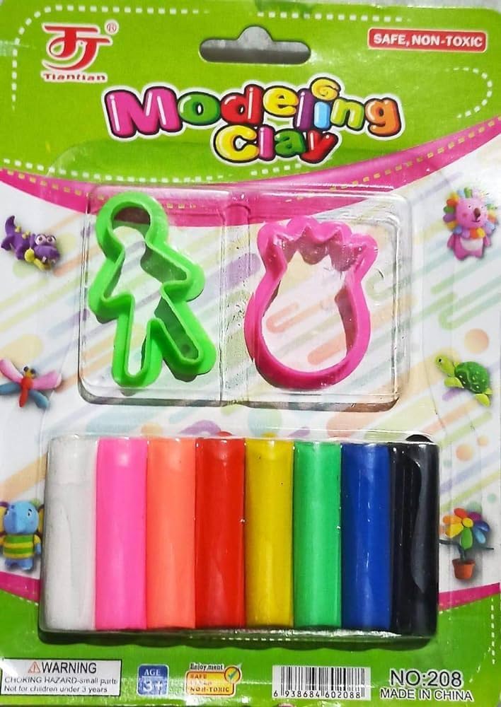 MODELING CLAY CARD