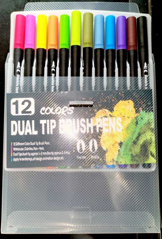 DUAL TIP BRUSH PEN