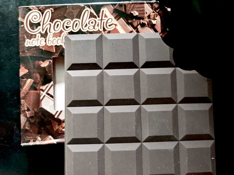 CHOCOLATE SCENTED NOTE BOOK BIG