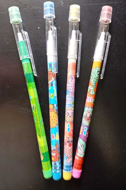 PENCIL PUSH TYPE (SET OF 4)