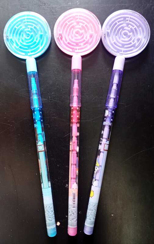 PUZZLE PUSH PENCIL (SET OF 3)