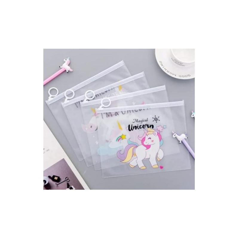 Unicorn Transparent Pouch